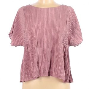 Madewell Peplum Ruffled Top Small